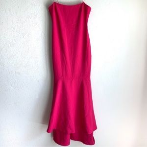 Likely Aurora Mermaid Style Gown Fuchsia Sz 10 New With Tags